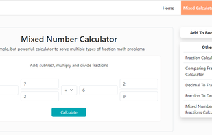 mixed calculator