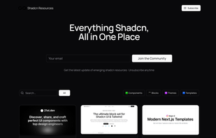 Shadcn Resources screenshot 1