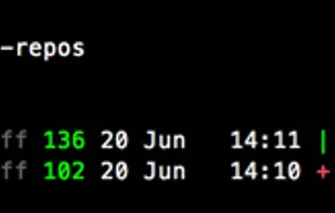 Git status on entire repos