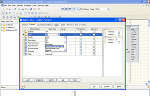 Database Designer for PostgreSQL screenshot 3