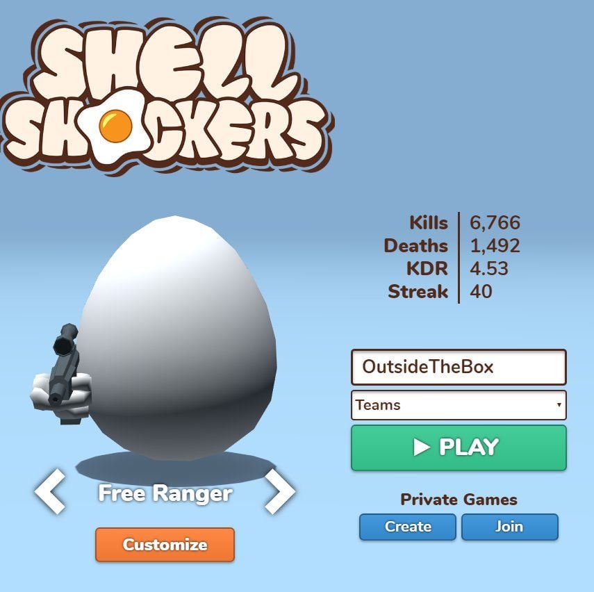 Shell Shockers.io . Online Games .