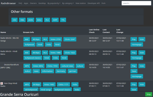 Radio Browser screenshot 1