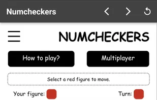 Numcheckers. Singleplayer. Android