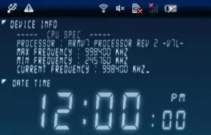 Device Info Live WallPaper screenshot 1