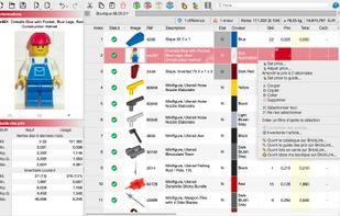 Brickstore screenshot 1