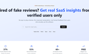 SaaS Reviews screenshot 1