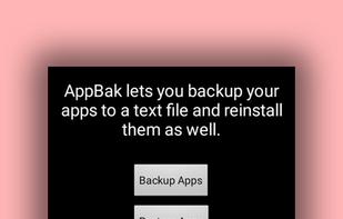 App Backup screenshot 1