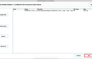 Maildir Converter Tool screenshot 2