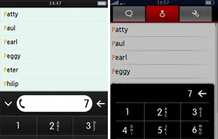 Symbian S60 5th and Symbian^3 user interface