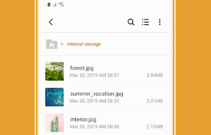 Samsung My Files screenshot 1