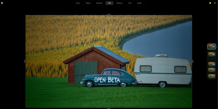 Krea AI launches Krea Editor in Open Beta image
