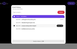 Temp Mail Ninja PW screenshot 1