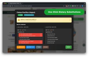 Recipe Converter screenshot 1