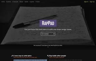 RapPad screenshot 1