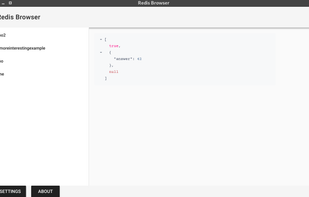 redis-browser screenshot 1