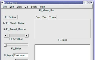 FLTK screenshot 1