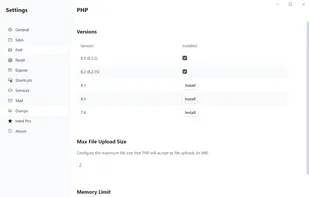 Laravel Herd screenshot 3