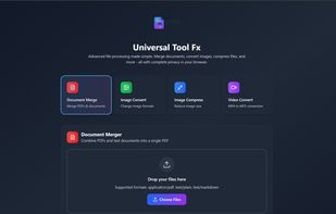 Universal Tool Fx screenshot 1