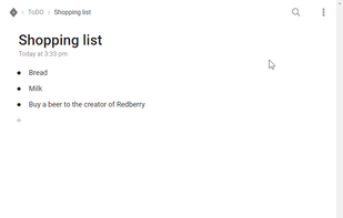 Redberry screenshot 3