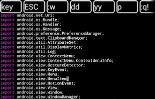 VimTouch screenshot 1
