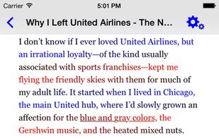 Beeline Reader screenshot 1