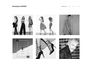 Adobe Portfolio screenshot 1