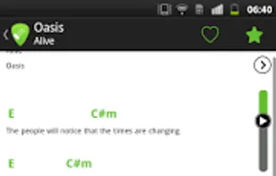 Guitar chords and tabs screenshot 1