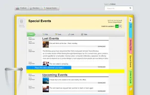 Everyone who has access to a binder can add word-documents, images, pdf-files and much more. It's very easy to design a tab.