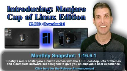 Manjaro Cup of Linux Edition screenshot 1