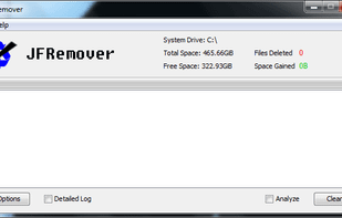 JFRemover screenshot 1