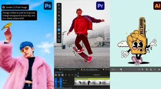 Adobe adds AI chatbots to Photoshop, Premiere AI masking, and Generative Audio in Firefly image