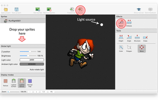 SpriteIlluminator screenshot 1