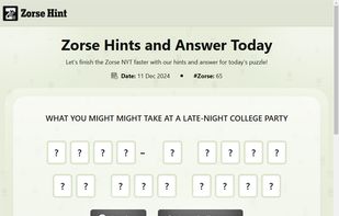 Zorse Hint screenshot 2