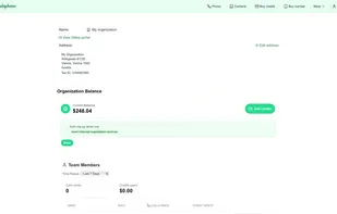 One balance for the whole organization