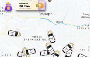 Screenshot of our booking page, showing the fleet of cars.