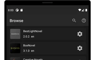 Shosetsu screenshot 1