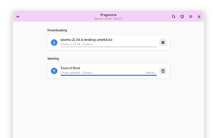 Connect to remote Fragments or Transmission sessions