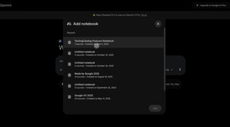 Google rolls out NotebookLM integration for Gemini image