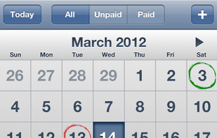 BillTracker screenshot 2