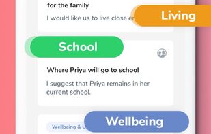amicable - co-parent planner screenshot 2