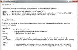 Image Search Options screenshot 2