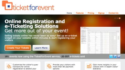 TicketForEvent.com screenshot 1