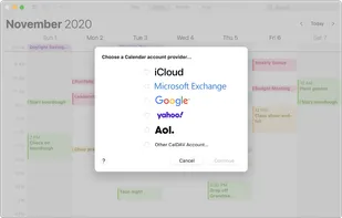 Apple Calendar screenshot 1