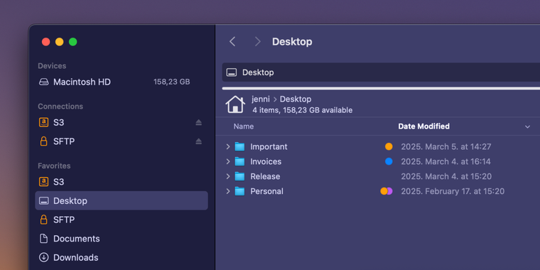 ForkLift 4.2.8 introduces multi-factor authentication for SFTP and Ghostty support image
