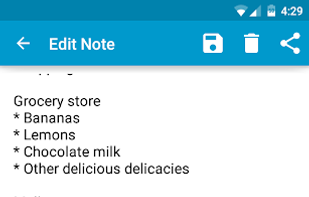 Notepad by Braden Farmer screenshot 1