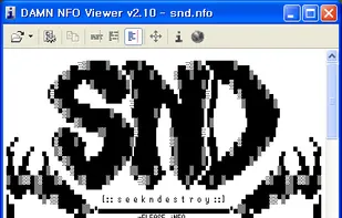 DAMN NFO Viewer screenshot 1
