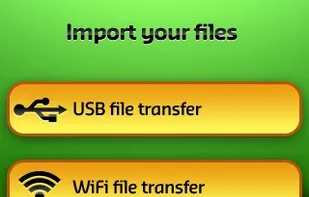 Import your files