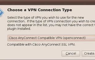OpenConnect in NetworkManager dialog