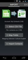 Contacts Import screenshot 1