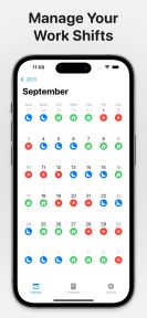 Shift Work Calendar &amp; Planner screenshot 1
